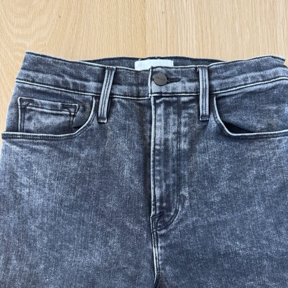 Frame Ali High Rise Cigarette Jeans - Picture 2 of 4